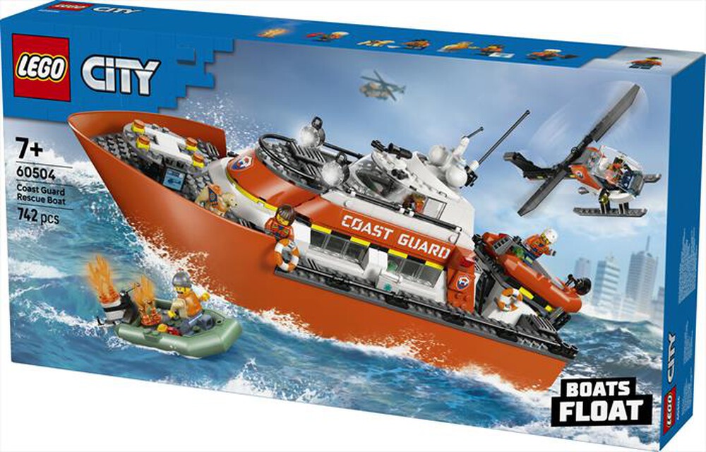 Immagine del prodotto LEGO - CITY Motoscafo di soccorso ed elicottero - 60504
