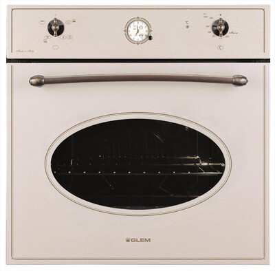 GLEM GAS - Forno incasso elettrico + gas GFTV25SA-S2 Classe A-Sabbia