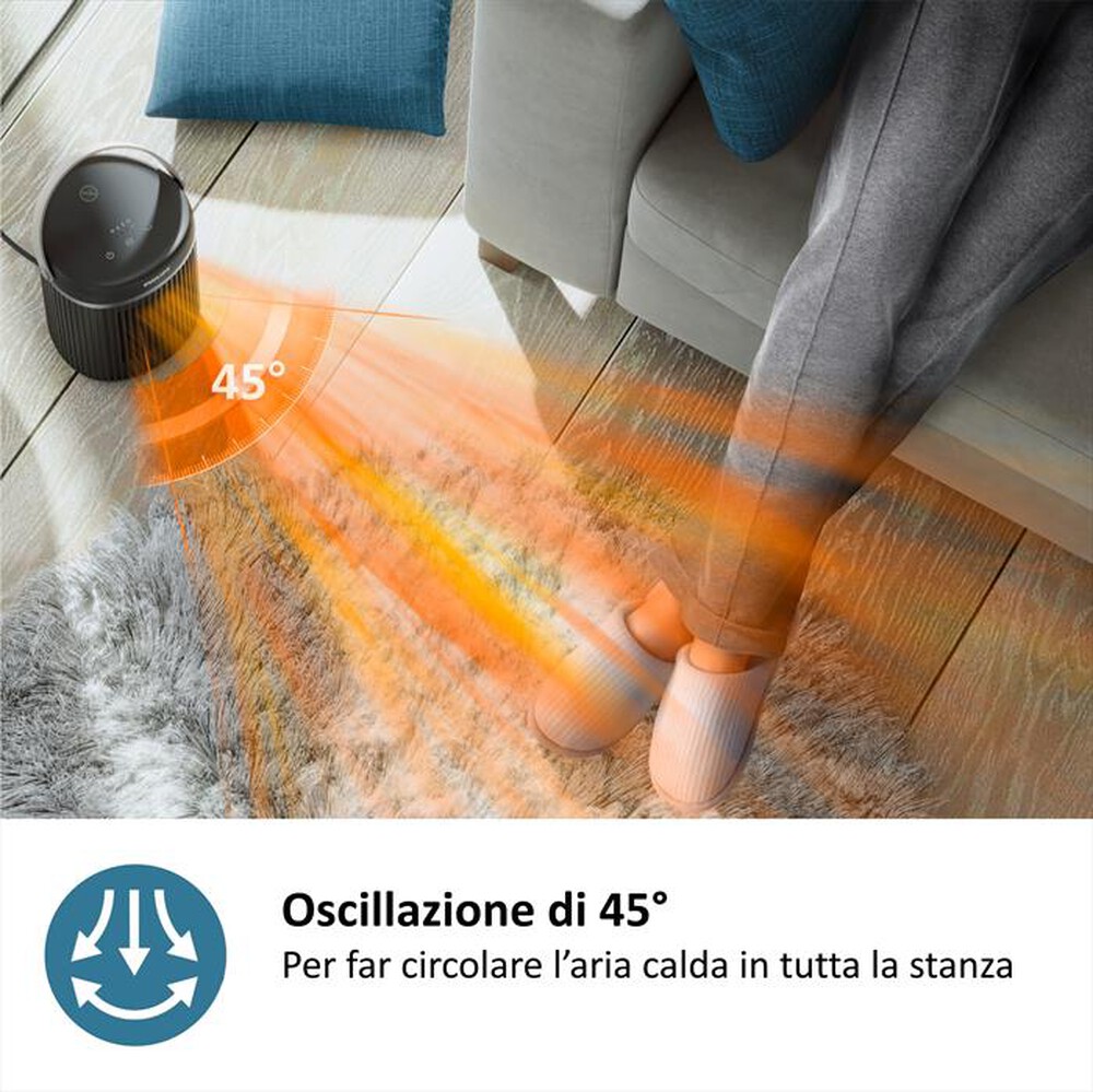 Immagine del prodotto PHILIPS - Termoventilatore SERIE 3000 CX3120/01-Nero