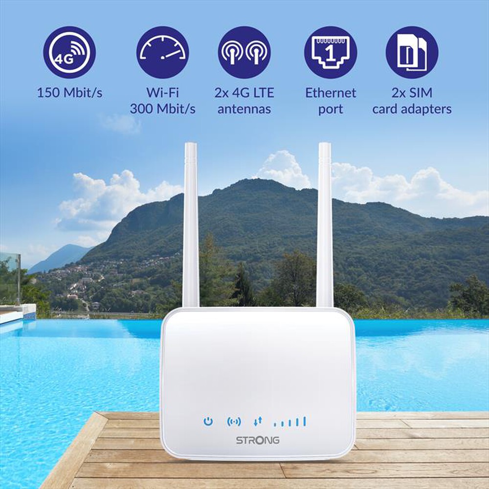 Immagine del prodotto STRONG - Router 4GROUTER350M-bianco