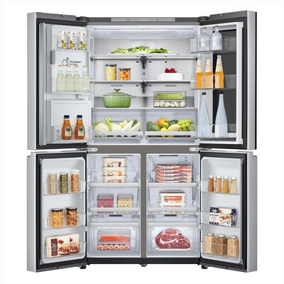 LG - Frigorifero 4 porte GMG960MBJE Classe E 638L-Argento