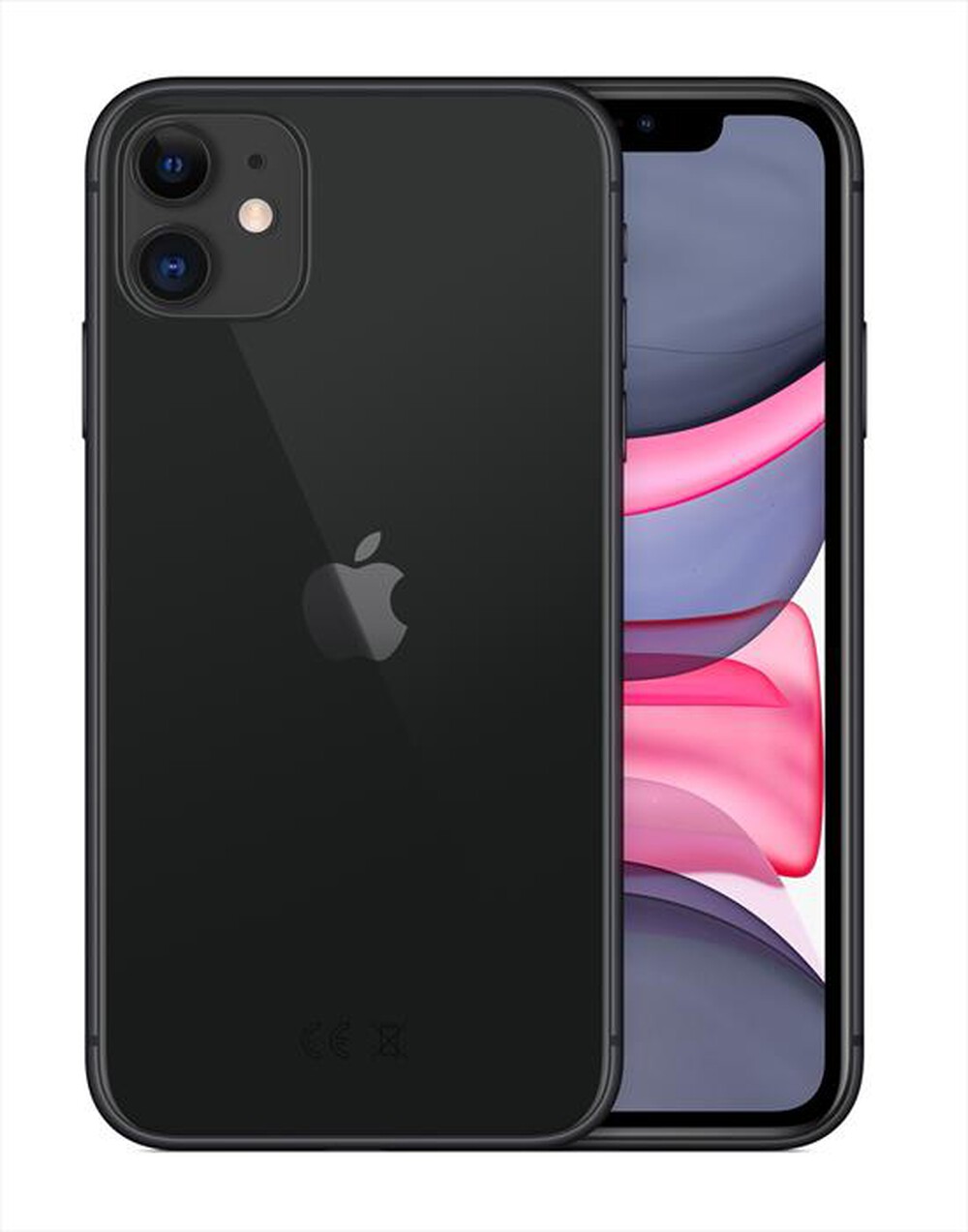 "APPLE - iPhone 11 128GB BUONO BATTERIA NUOVA-Nero"