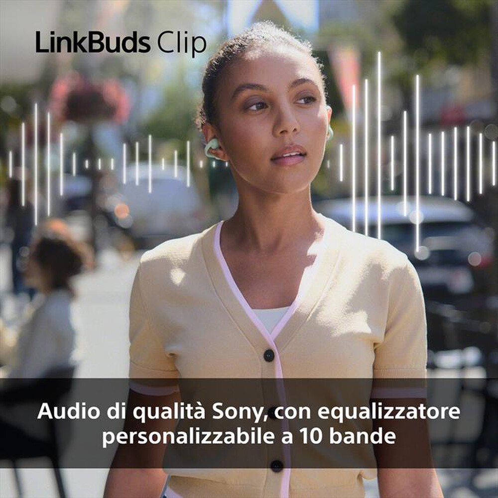 Immagine del prodotto SONY - Auricolari wireless LinkBuds Clip WFLC900C.CE7-Greige