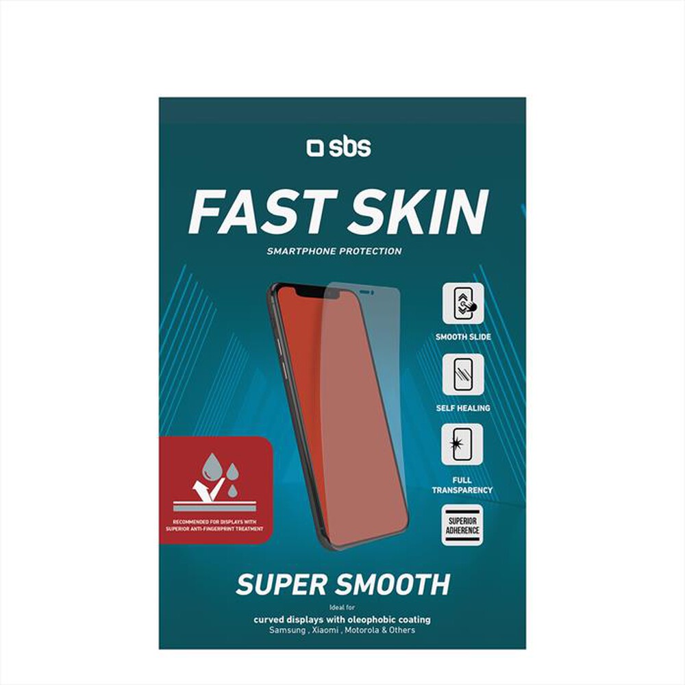 "SBS - Pellicola Super Smooth TEFSTSKINSHEETOLEO-Trasparente"