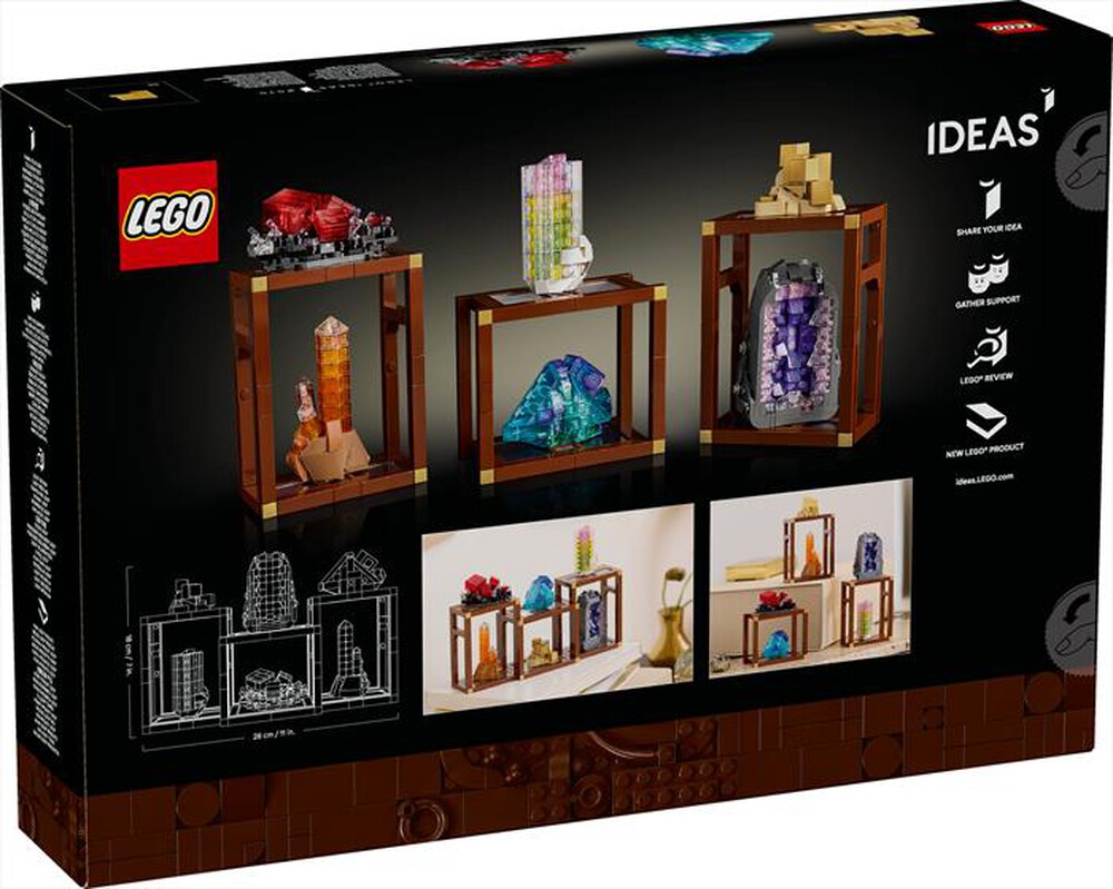 Immagine del prodotto LEGO - IDEAS Collezione di minerali 21362