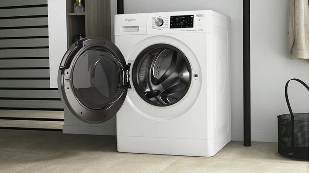 "WHIRLPOOL - Lavasciuga FRESHCARE FFWDD 107436 BSV IT 10/7 Kg-A-Bianco"