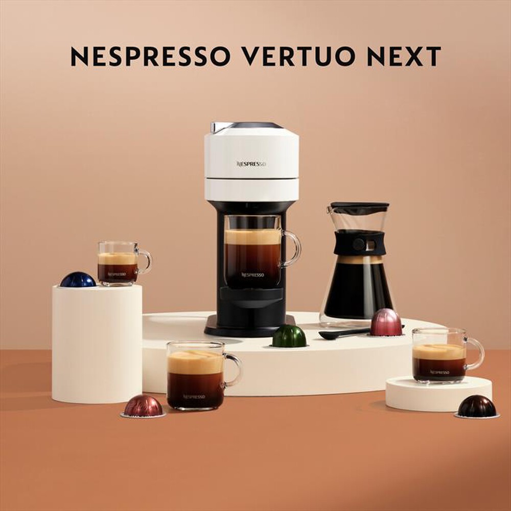 "DE LONGHI - VERTUO NEXT NESPRESSO ENV120.W MACCHINA PER CAFFÈ-Bianco"