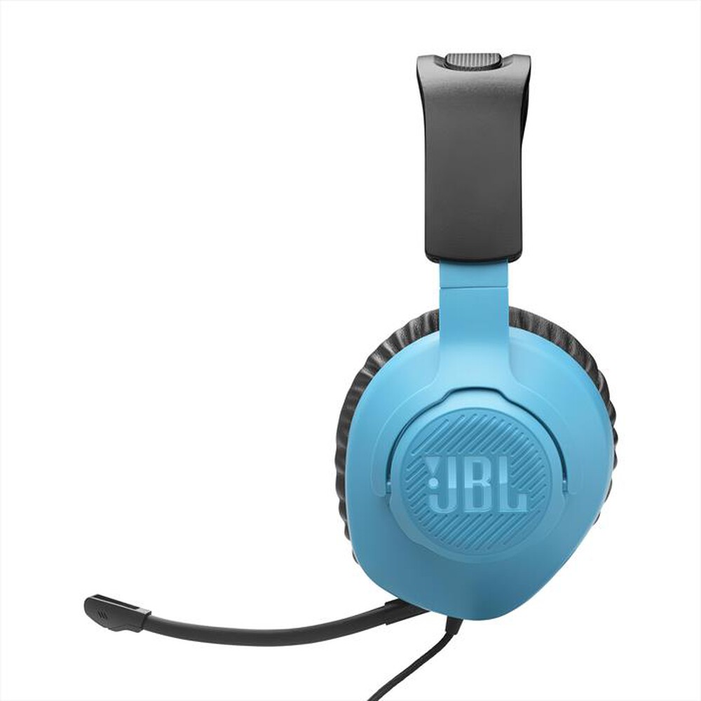 "JBL - Cuffie a padiglione chiuso QUANTUM 100N-Rosso e Blu"
