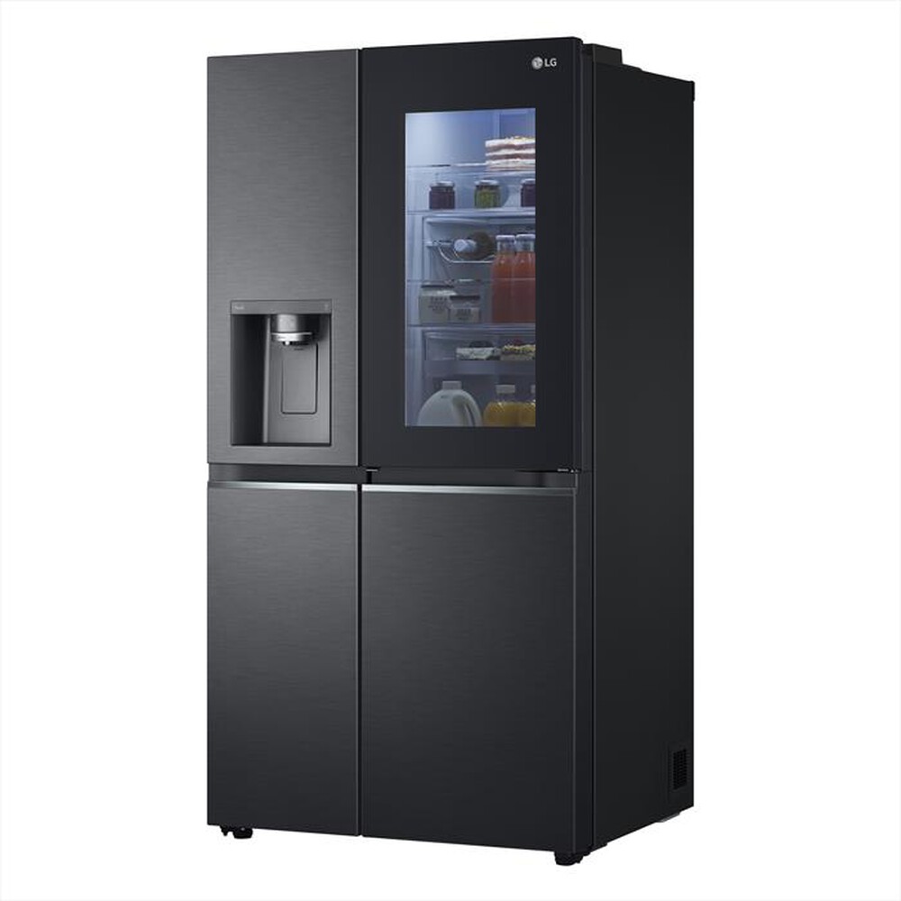 "LG - Frigorifero side by side GSXV91MCAE Classe E-Black"