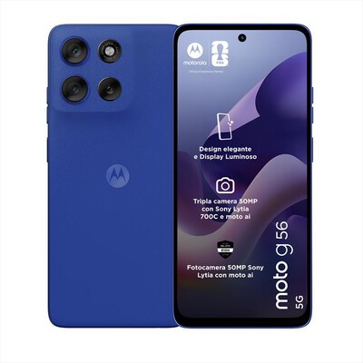 MOTOROLA - Smartphone MOTO G56 5G-DAZZLING BLUE
