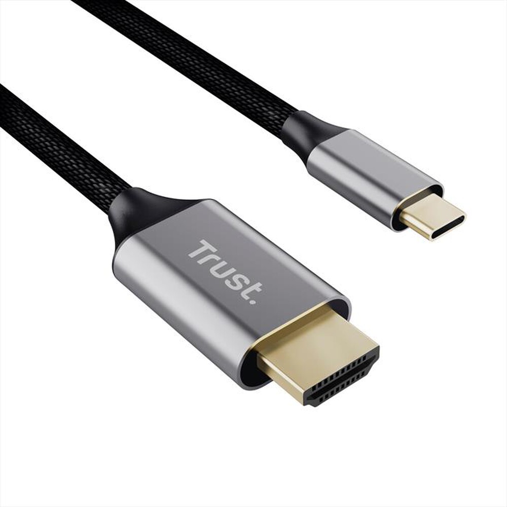 "TRUST - CALYX USB-C TO HDMI CABLE-Black/Grey"
