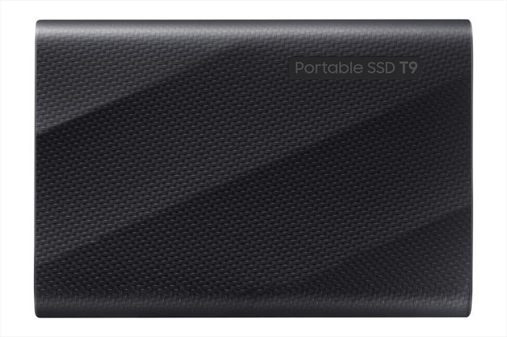 "SAMSUNG - Hard disk esterno PORTABLE SSD T9 USB 3.2 1TB-Nero"