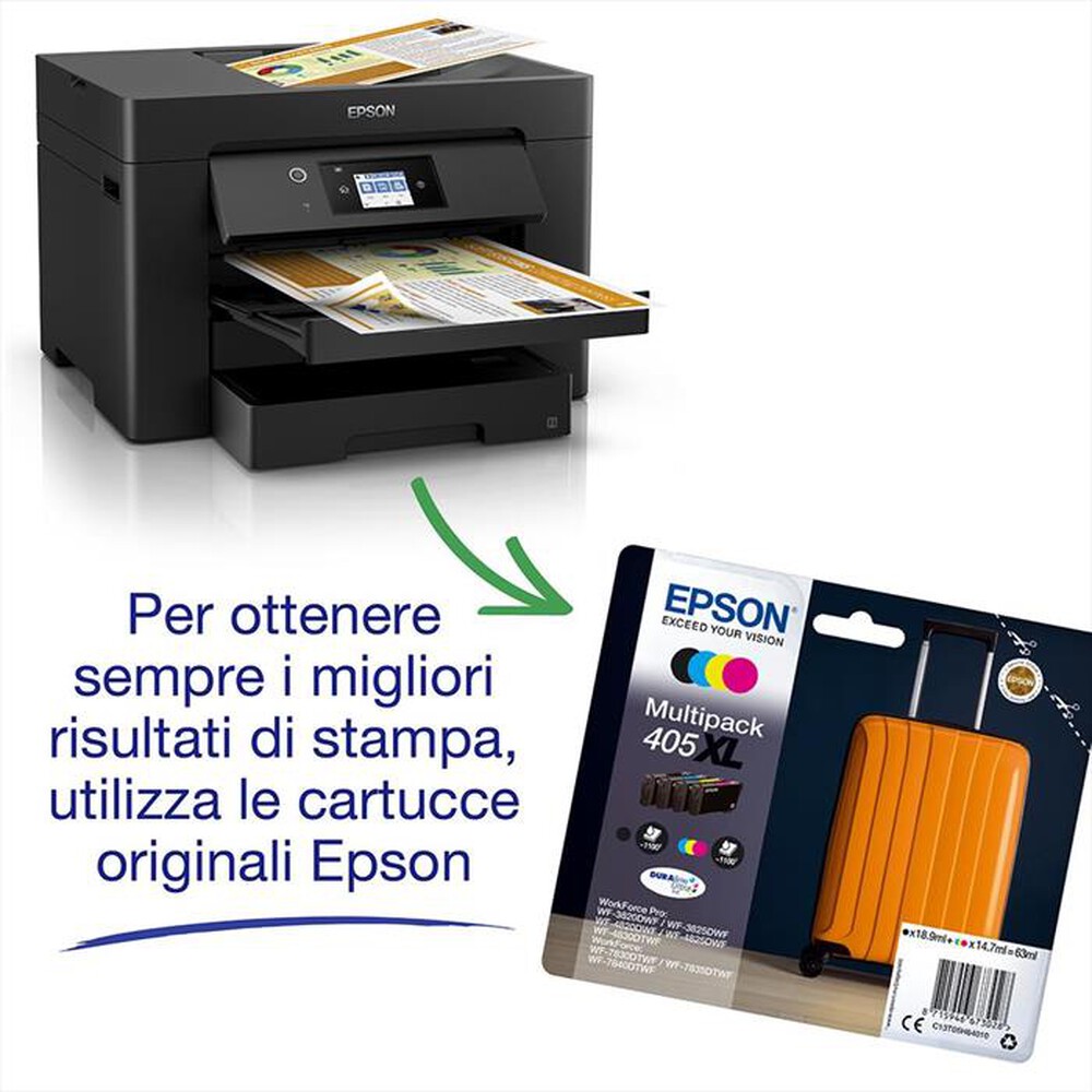 "EPSON - WORKFORCE WF-7835DTWF-Nero"