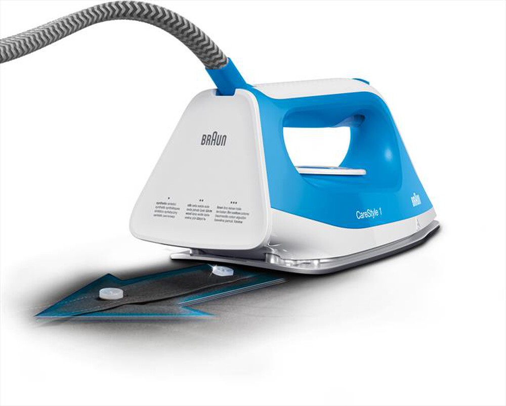 "BRAUN - Sistema stirante CARESTYLE 1 IS1012BL-Bianco/Blu"