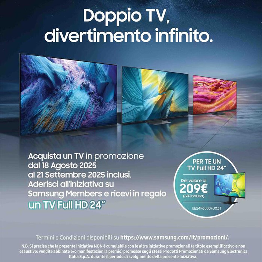 Immagine del prodotto SAMSUNG - Smart TV MINI LED UHD 4K 100" QE100QN80FUXZT-Carbon Silver