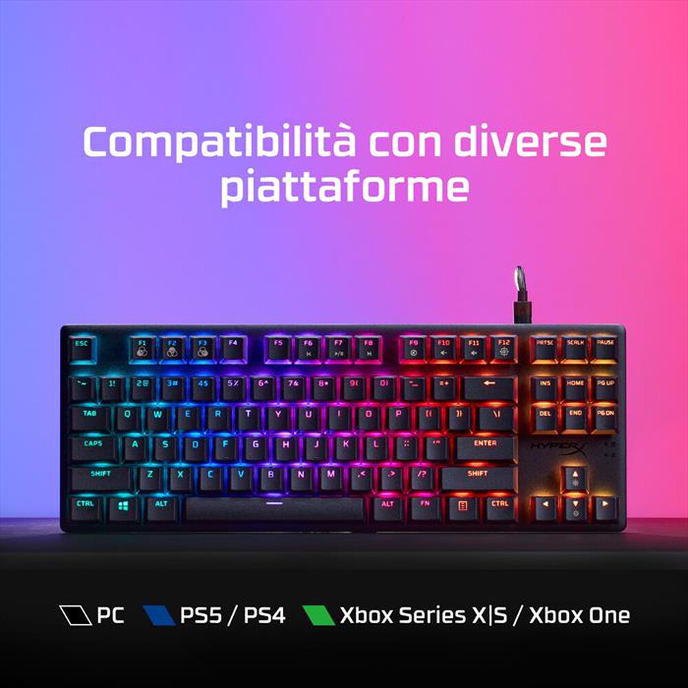 Immagine del prodotto HYPERX - ALLOY ORIGINS CORE TASTIERA MECCANICA GAMING-Nero