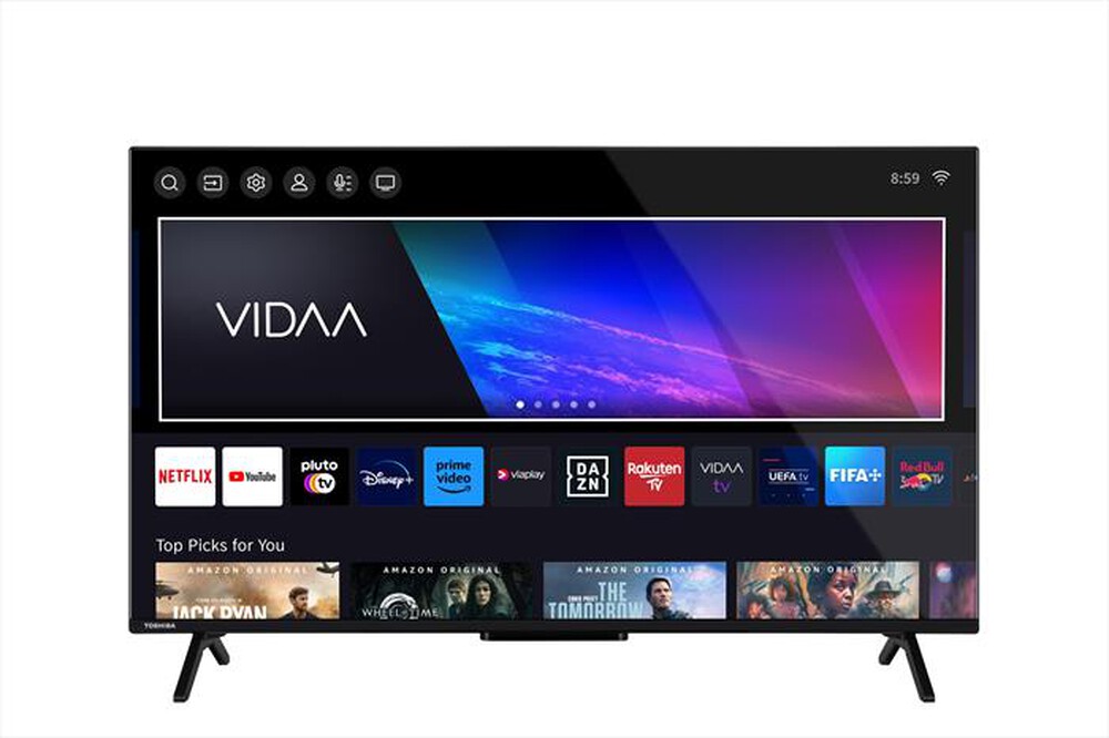 "TOSHIBA - Smart TV LED UHD 4K 43\" 43QV2463DA-Nero"