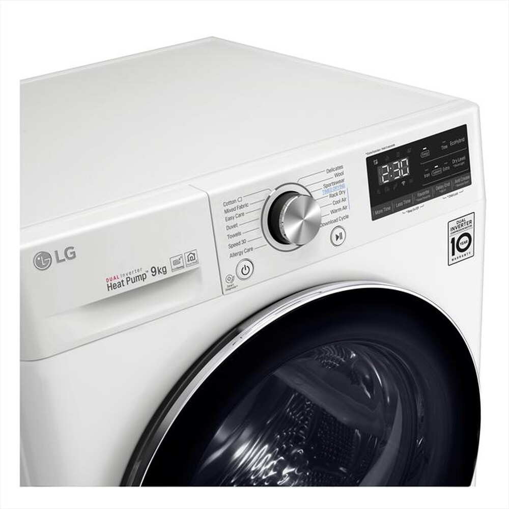 Immagine del prodotto LG - Asciugatrice RC90V9AV2W - 9 Kg - A+++-White