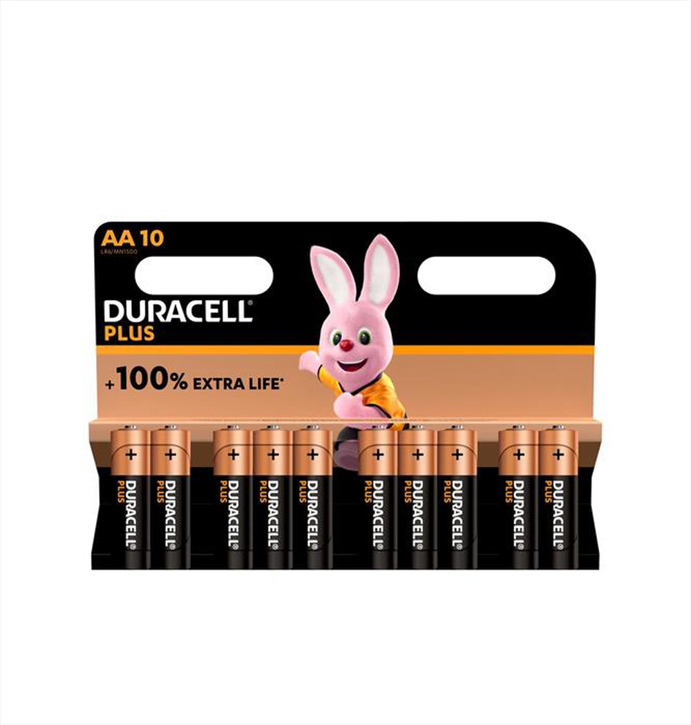 "DURACELL - 10 batterie AA DU0151"