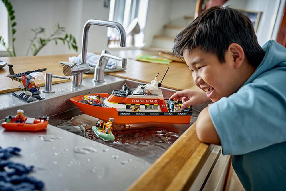 Immagine del prodotto LEGO - CITY Motoscafo di soccorso ed elicottero - 60504