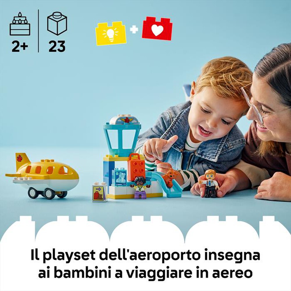 Immagine del prodotto LEGO - DUPLO Town La prima volta in aeroporto 10443