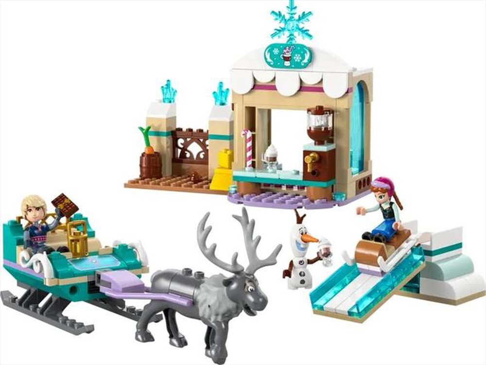 "LEGO - DISNEY Avventura sulla slitta di Anna - 43256-Multicolore"