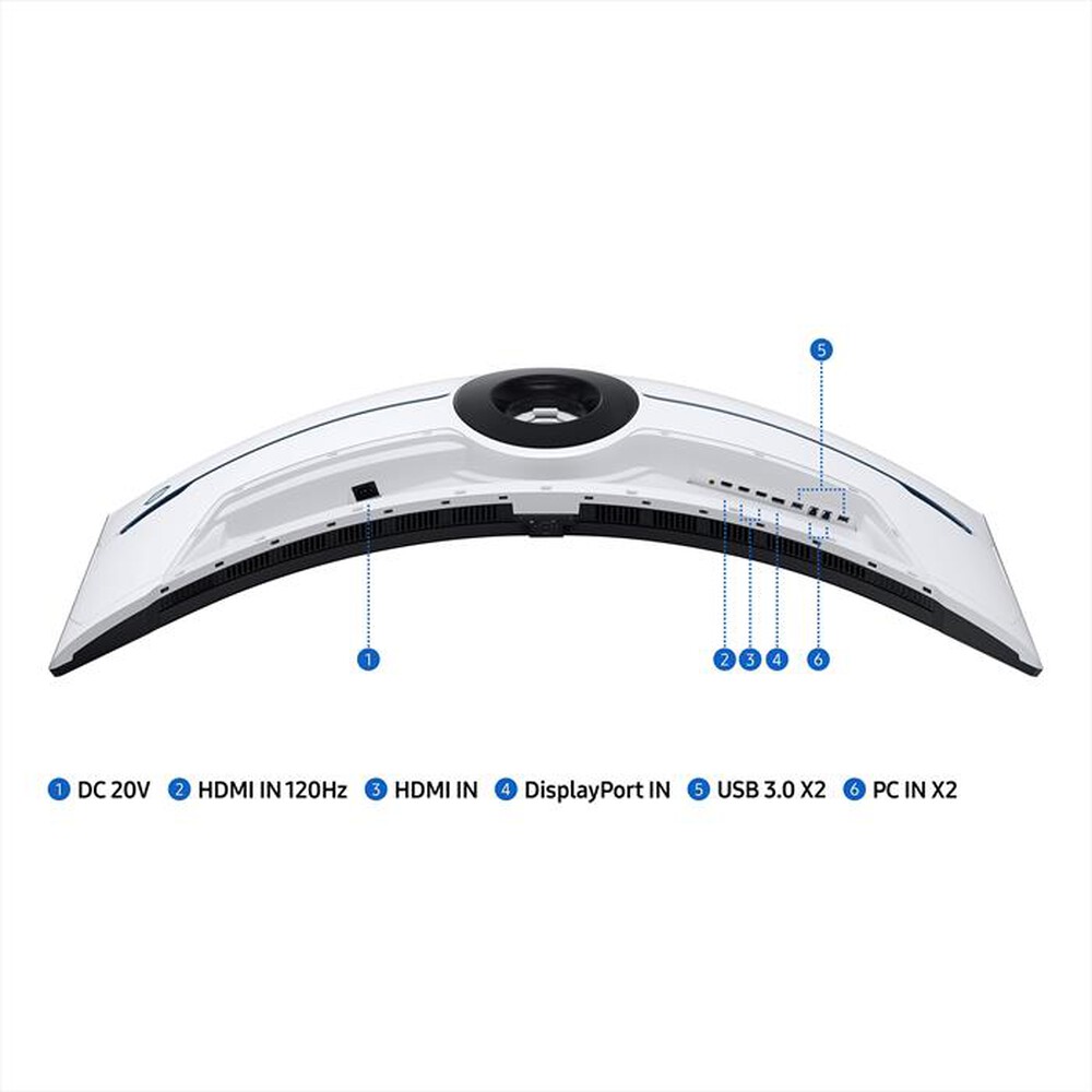 Immagine del prodotto SAMSUNG - MONITOR GAMING ODYSSEY NEO G9 DA 57'' DUAL UHD