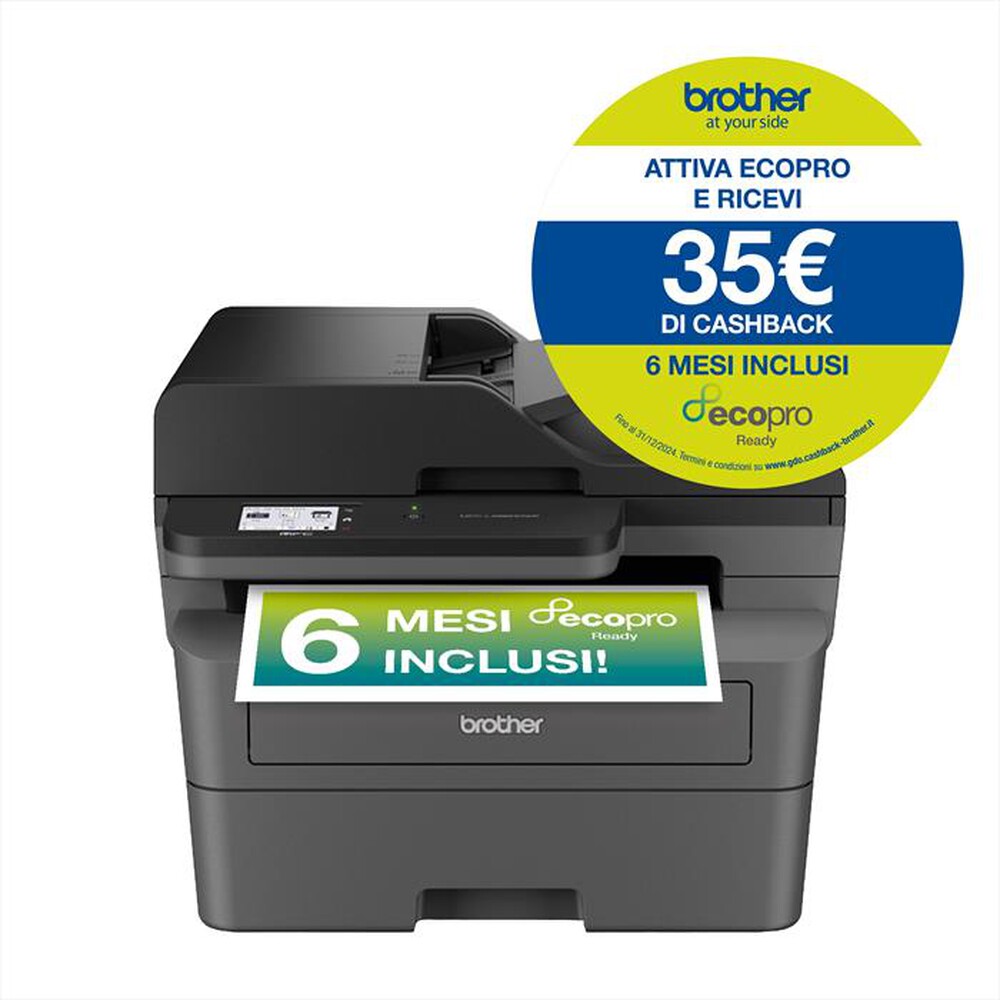 Immagine del prodotto BROTHER - Multifunzione 4 in 1 - MFCL2860DWERE1-Nero