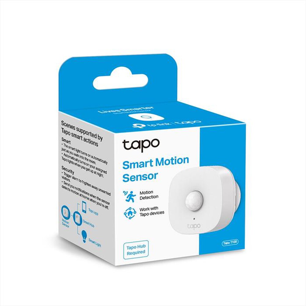 Immagine del prodotto TP-LINK - TAPO T100 SMART MOTION SENSOR, IOT HUB REQUIRED
