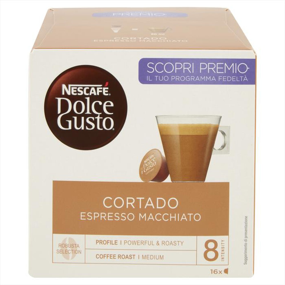 "NESCAFE' DOLCE GUSTO - Cortado Espresso Macchiato"