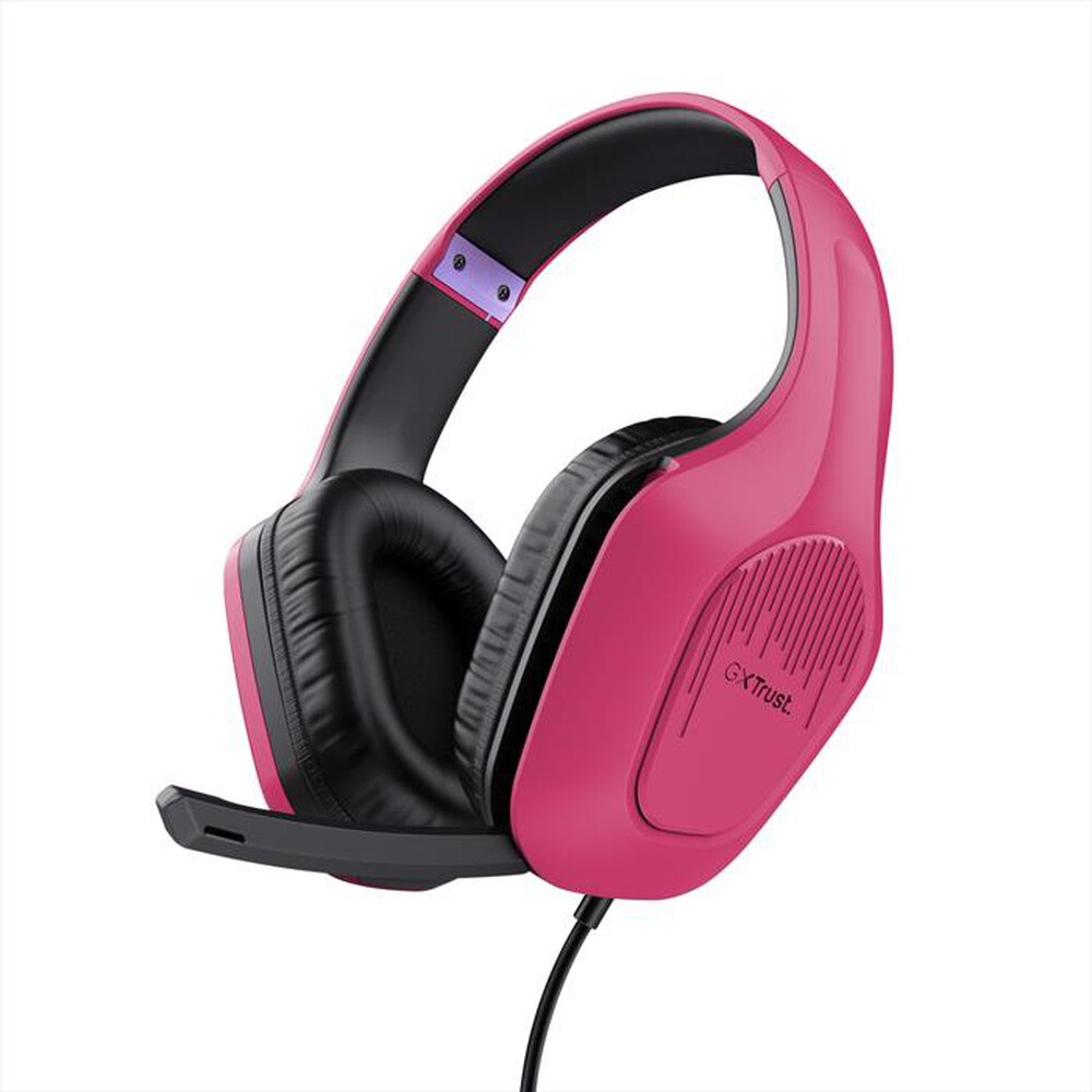 "TRUST - Cuffia gamer GXT415P ZIROX-Pink"