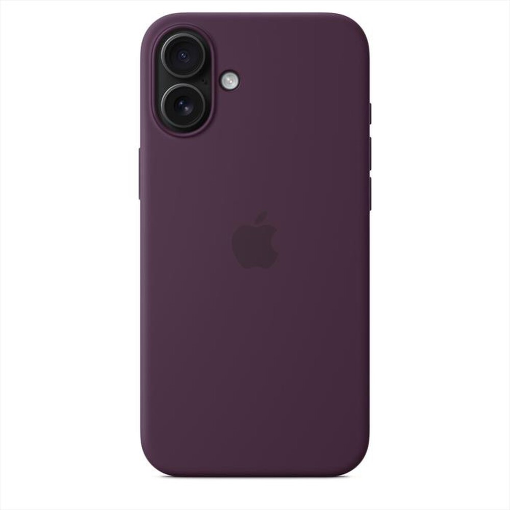 "APPLE - Custodia MagSafe in silicone per iPhone 16 Plus-Prugna"