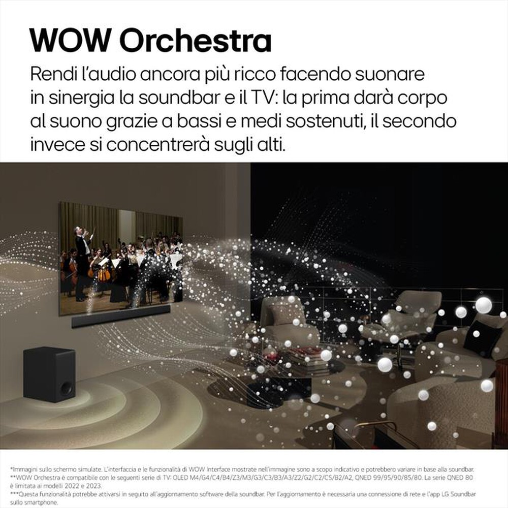 Immagine del prodotto LG - Soundbar SG10TY-Satin Silver