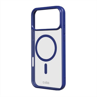 SBS - Cover Mag Frame per iPhone 17 Pro Max-Blu