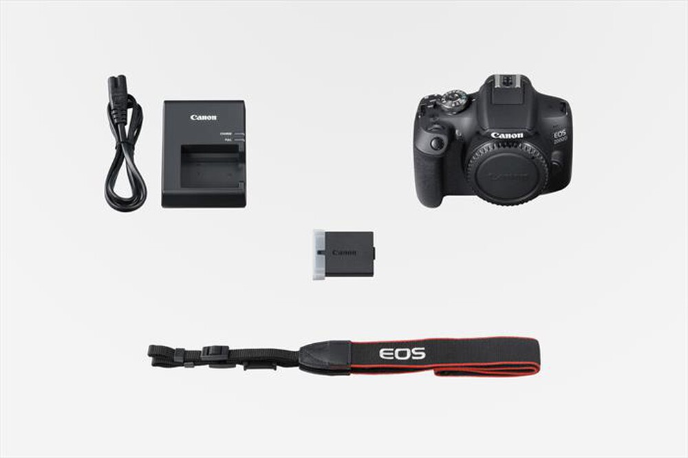 "CANON - EOS 2000D + EF-S 18-55 MM IS II-Black"