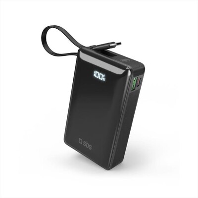 SBS - Powerbank TTBB20000LCDTCPD20K-Nero