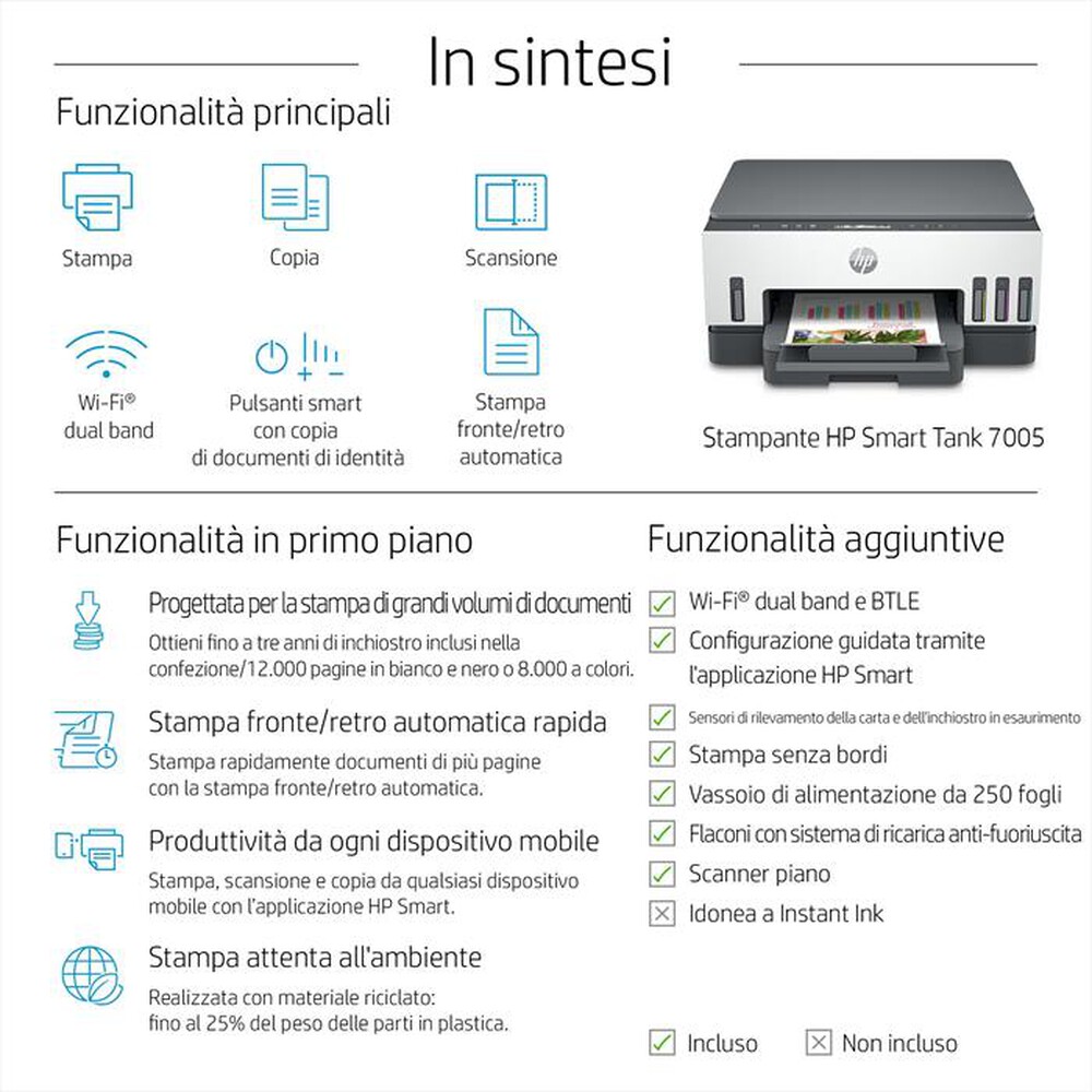 "HP - SMART TANK 7005-Light Basalt"