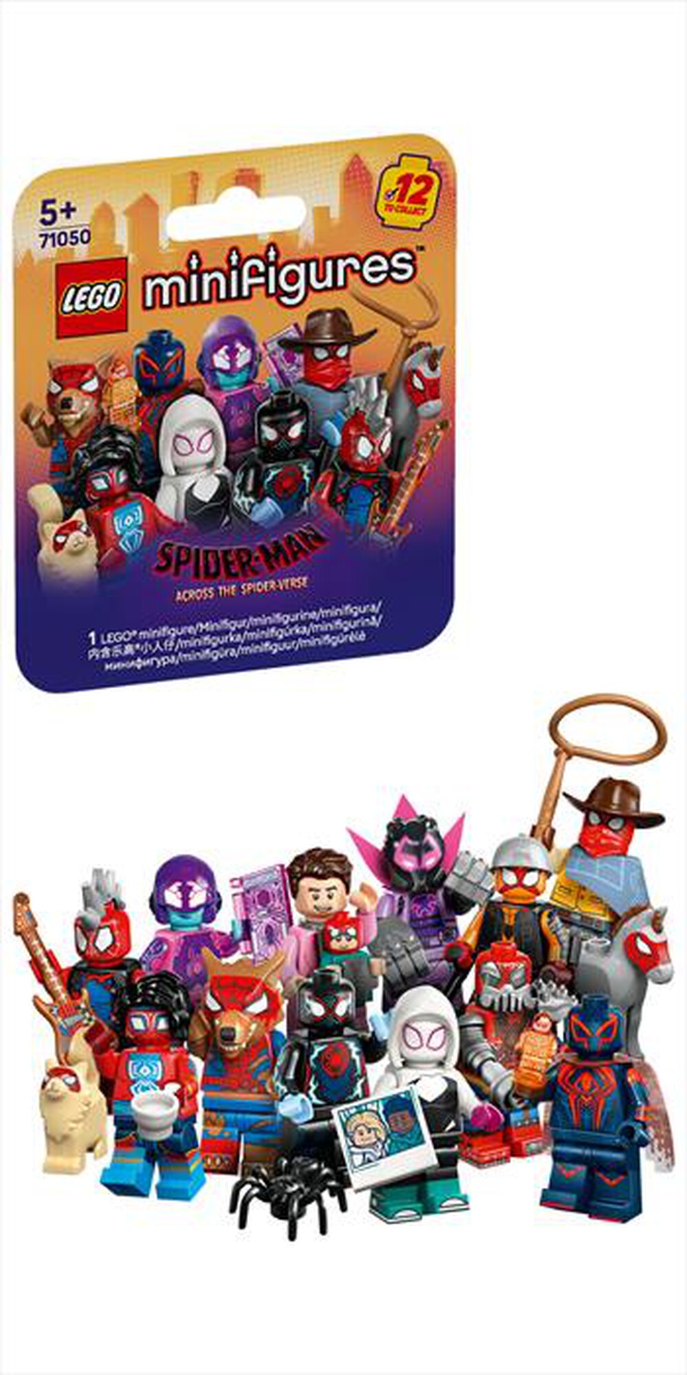 Immagine del prodotto LEGO - MINIFIGURES SpiderMan Across the SpiderVerse 71050