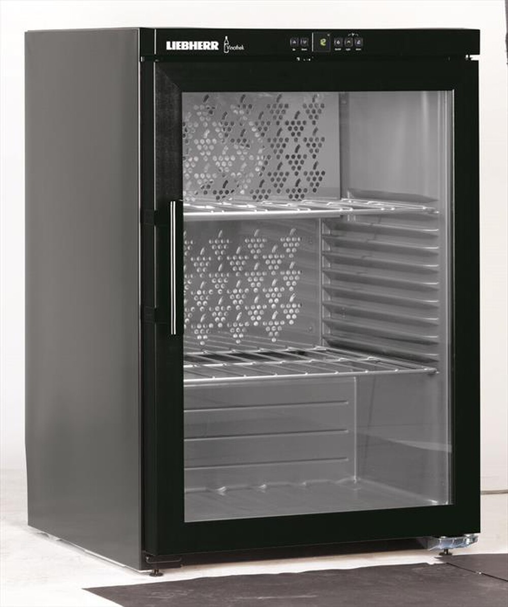 "LIEBHERR - Cantinetta WKB 1812-22 Classe G 66 bottiglie-vetro/nero"