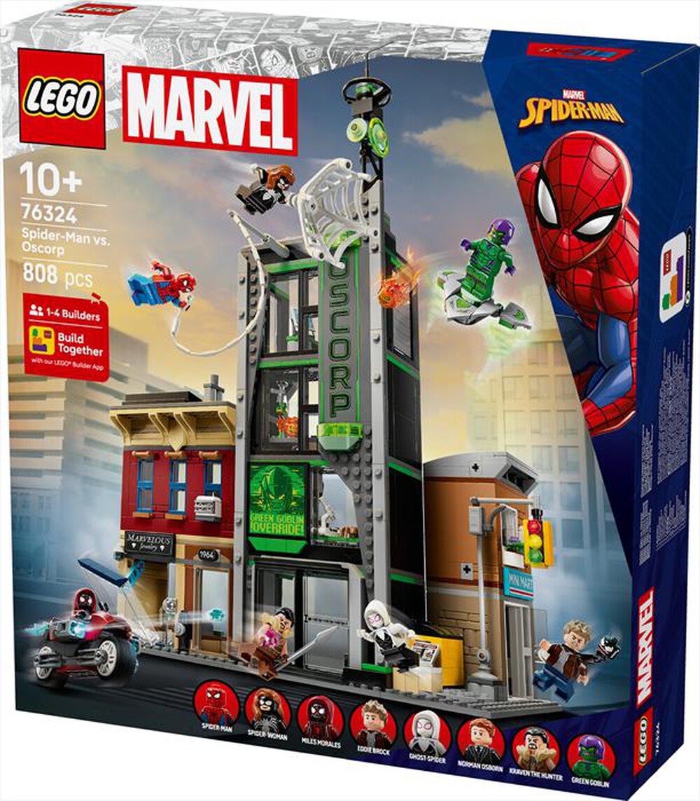 Immagine del prodotto LEGO - SUPER HEROES MARVEL Spider-Man contro Oscorp 76324