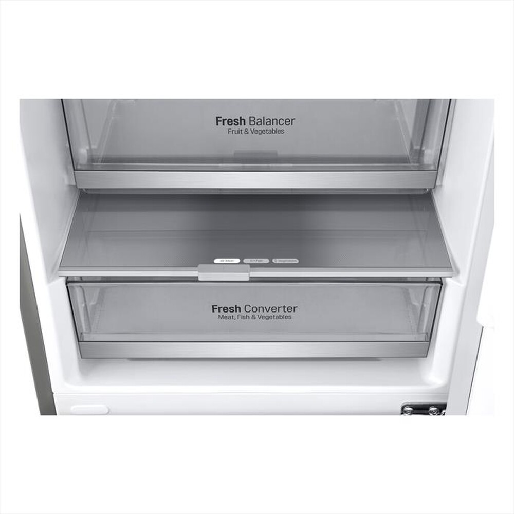 "LG - Frigorifero combinato GBB92MBB3P Classe A 381L-Argento"