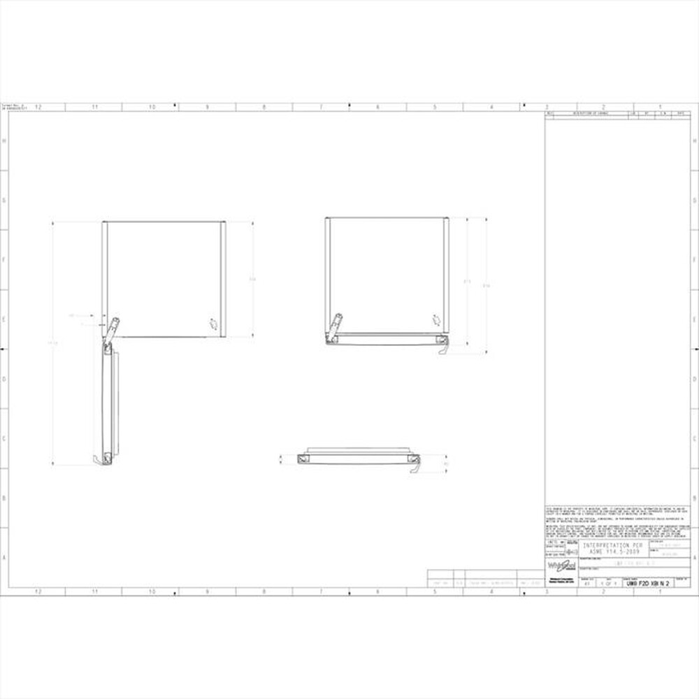 Immagine del prodotto WHIRLPOOL - Congelatore verticale UW8 F2D XBI N 2 Classe E
