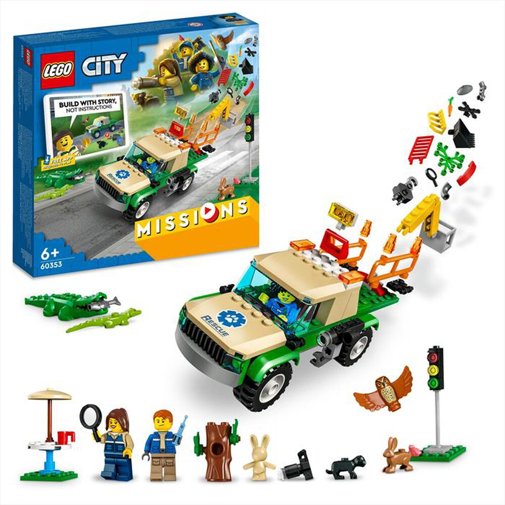 Immagine del prodotto LEGO - CITY MISSIONI DI SALVATAGGIO ANIMALE - 60353