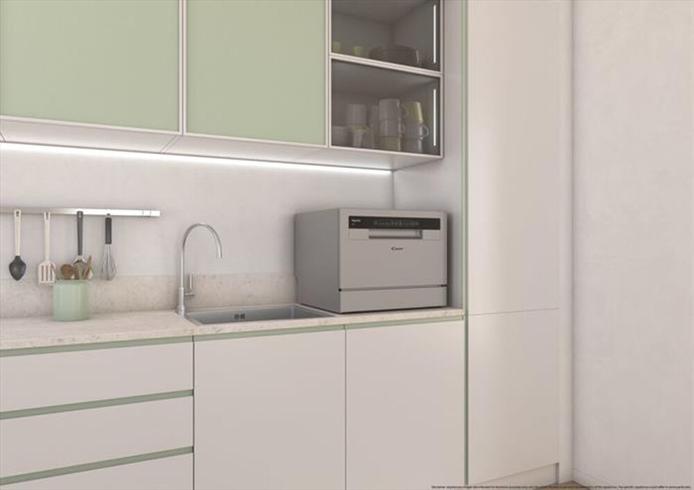 Immagine del prodotto CANDY - Lavastoviglie CP 6E51LS Classe E 6 coperti-Stainless steel