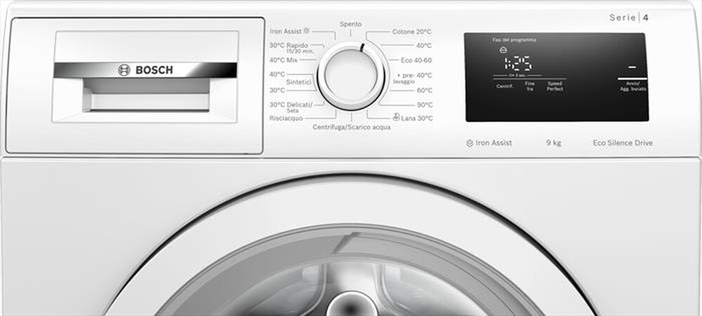 Immagine del prodotto BOSCH - Lavatrice Serie 4 WAN24009II 9Kg 1200g/m Classe A-Bianco