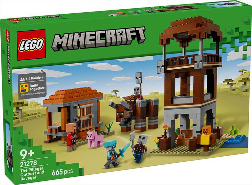 Immagine del prodotto LEGO - MINECRAFT L&rsquo;avamposto del saccheggiatore 21278