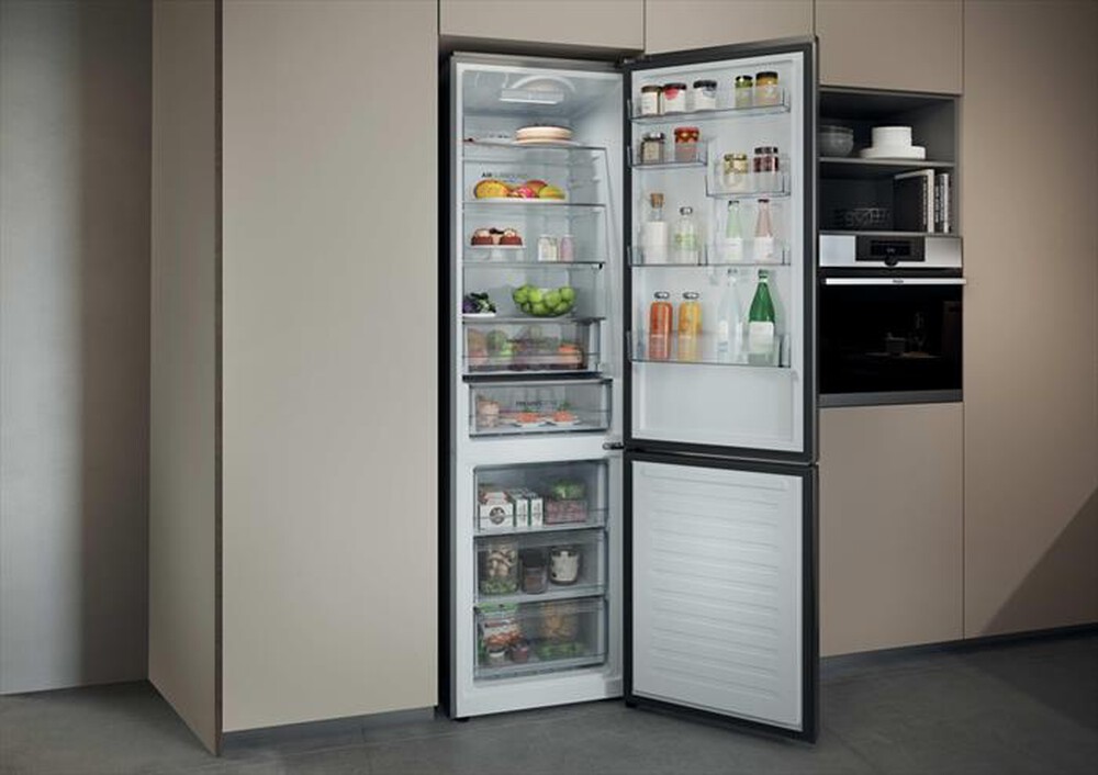 Immagine del prodotto HAIER - Frigorifero combinato HDPR1620ANPK Classe A 409lt-Acciaio inox