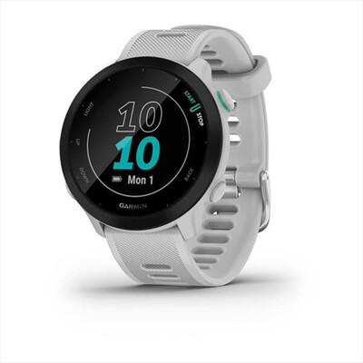 GARMIN - Smartwatch FORERUNNER 55 WHITESTONE-Bianco /Bianco