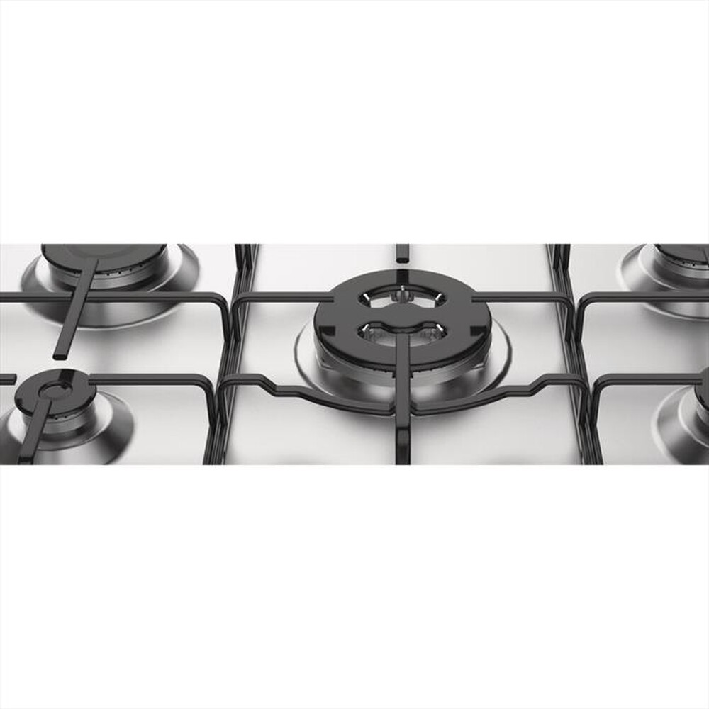 "HOTPOINT ARISTON - Piano cottura a gas PCN 752 T/IX/HAR 75cm-Inox"