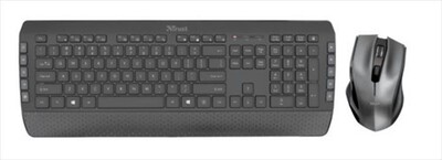 TRUST - TECLA-2 WIRELESS KEYB & MSE IT-Black